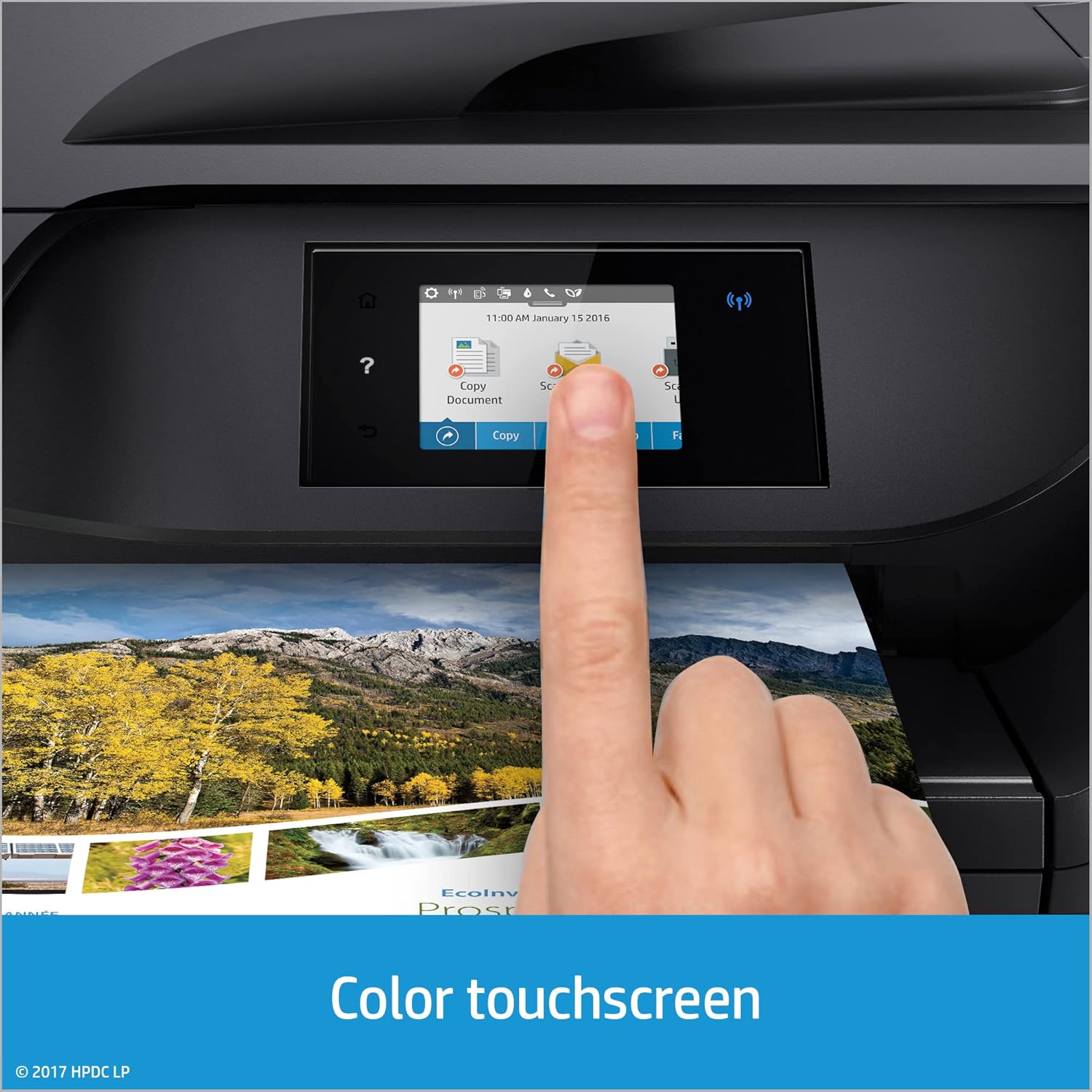 HP OfficeJet Pro 6978 All-in-One Wireless Color Printer, HP Instant Ink, Works with Alexa (T0F29A)